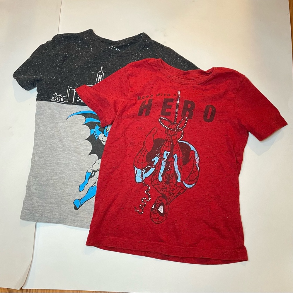 3 for $15 💜 Two boys Super Hero Shirts